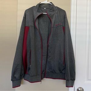SPORT Grey Red Sport Jacket
